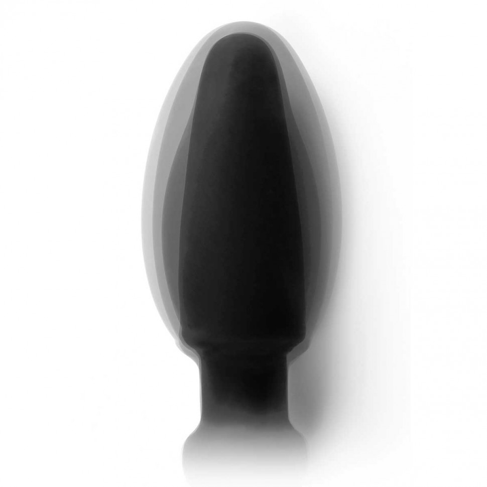 Анальная вибропробка PipeDream Anal Fantasy Collection с пультом ДУ, черная PD4616-23  - PipeDream - С вибрацией - Купить
