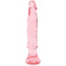 Розовый анальный стимулятор - 12 см.