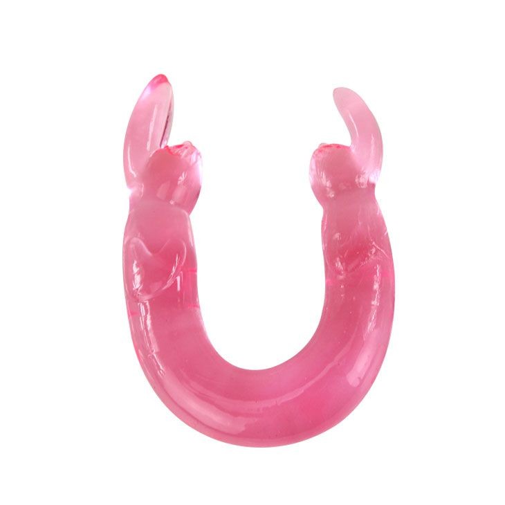 Двойной фаллос на присоске  купить со скидкой в секс шопе  Фаллоимитаторы  Двухголовые