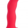 Красный фаллоимитатор BOUNCER - 18 см.