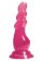 Розовая елочка-насадка Fusion Pleasure Dongs - 15,2 см.