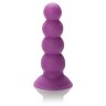 Фиолетовая анальная елочка Futurotic Plush Advanced - 13 см.