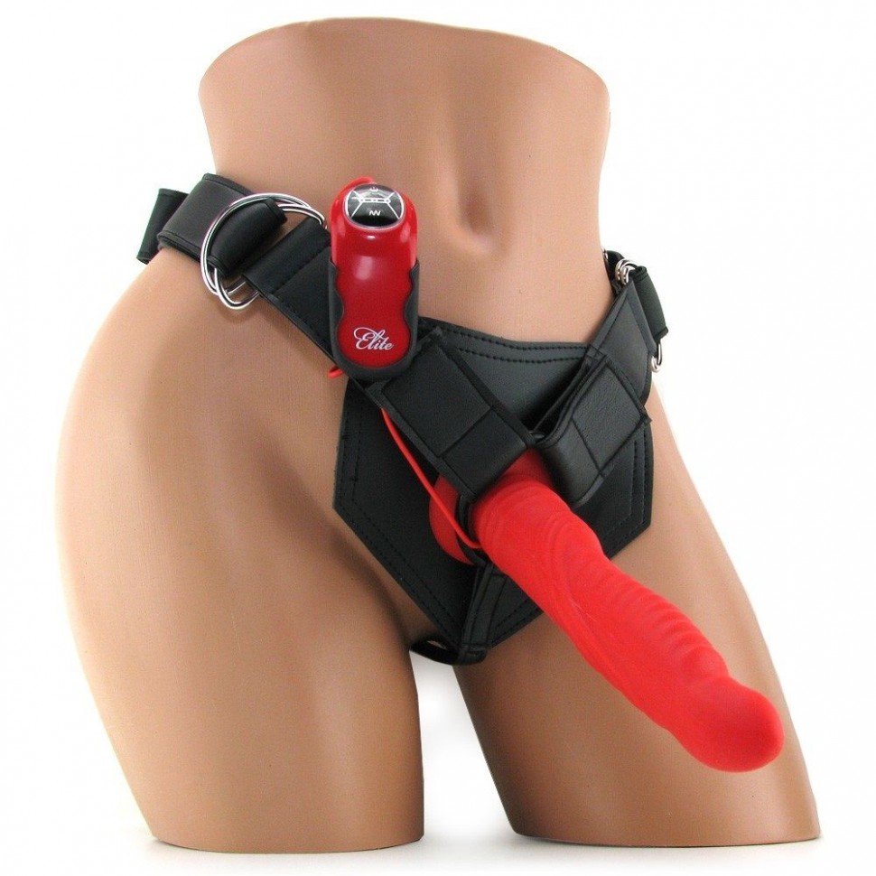 Страпон на креплении TOYFA RealStick Strap-On Harley, TPR, телесный, 17,3 см 0T-00015239 - TOYFA - Страпоны на трусиках и ремешках - Купить