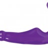 Фиолетовый безремневой вибрострапон Gal Pal Strap-On 6  Strapless Harness - 17 см.