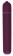 Фиолетовая вибропуля Bullet Vibrator Extra Long - 10,5 см.