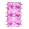 Розовая насадка на пенис Rings Armour