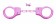 Розовые металлические наручники SHOTS TOYS Pink