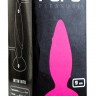Конусообразная анальная пробка POPO Pleasure розового цвета - 9 см.