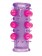 Фиолетовая насадка Silicone Lil  Pearl Pleasure Sleeve