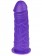 Фиолетовый женский страпон с вибрацией Ultrafit