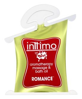 Масло для массажа Inttimo Romance с ароматом кедра и пачули - 10 мл.