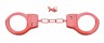 Красные металлические наручники SHOTS TOYS Red