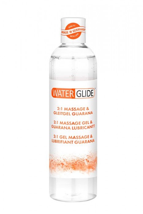 Гель-смазка 2-в-1 MASSAGE   LUBRICANT GUARANA - 300 мл.
