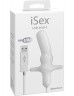 Белый анальный стимулятор с вибрацией и USB-шнуром - 12,3 см.