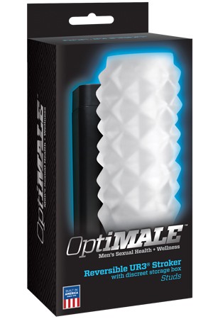 Прозрачный мастурбатор OPTIMALE Reversible UR3 Stroker Studs