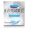 Ультратонкие презервативы Durex Invisible - 3 шт.