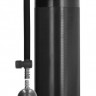 Черная вакуумная помпа с манометром Deluxe Pump With Advanced PSI Gauge