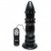 Страпон с вибрацией Black Magic Vibrating Strap-On - 19 см.