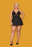 Соблазнительная короткая сорочка Lolitte с перекрещенными бретелями