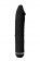 Чёрный вибратор-реалистик без мошонки PURRFECT SILICONE DELUXE 8INCH - 20 см.