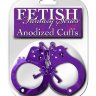 Фиолетовые наручники  ANODIZED CUFFS