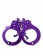 Фиолетовые наручники  ANODIZED CUFFS