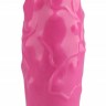 Розовый анальный стимулятор-пробка - 17,5 см.