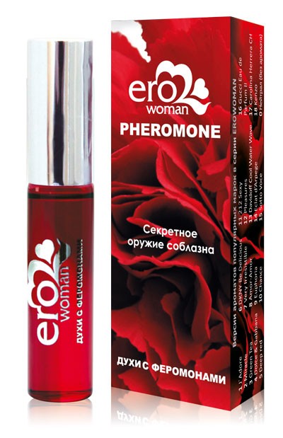 Женские духи с феромонами Erowoman №10 - 10 мл.