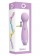 Сиреневый вибромассажер BELLA LARGE WAND MASSAGER - 19 см.