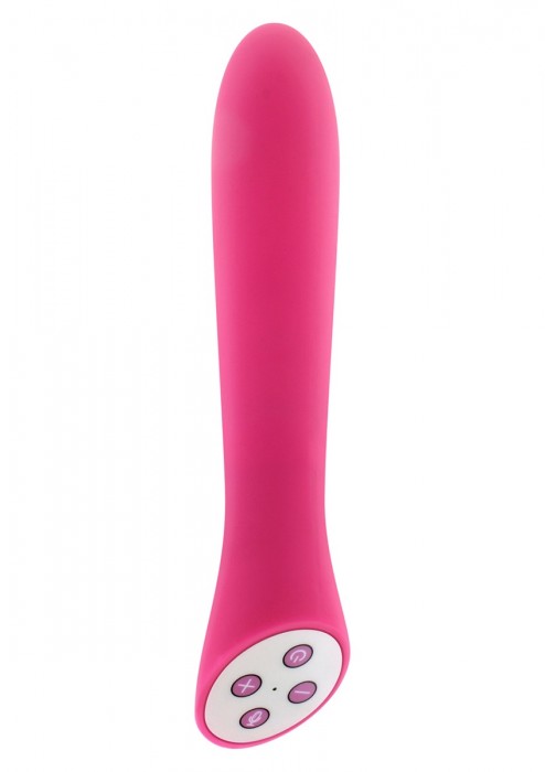 Розовый вибратор Muze Sound Sensitive Pink - 23 см.