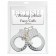 Металлические наручники Fancy Cuffs с прозрачными кристаллами