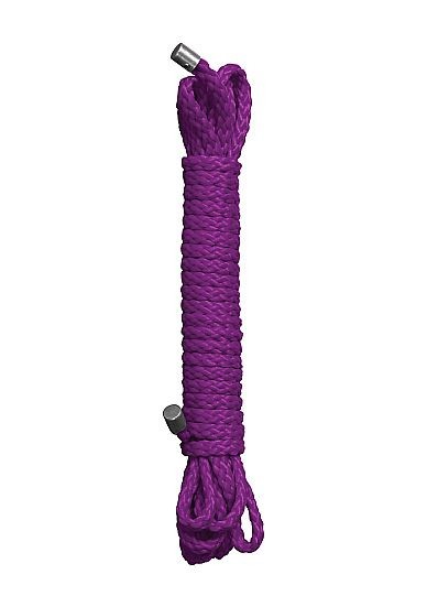 Фиолетовая веревка для бандажа Kinbaku - 10 м.