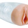 Прозрачная вагина  CyberSkin Ice Action-View Pussy Stroker