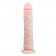 Телесный фаллоимитатор Realistic Dildo - 28,5 см.