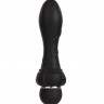 Чёрный вибромассажер для анальной стимуляции PURRFECT SILICONE ANAL VIBRATOR BLACK - 12,7 см.