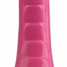 Розовый анальный фаллоимитатор - 24 см.