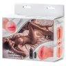 Двусторонний мастурбатор с вибропулей Satisfaction Babylicious