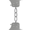 Металлические наручники OUCH! Metal с ключиками