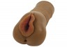 Ручной мастурбатор-мулатка с вагиной и анусом CyberStroker Pussy and Ass