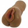 Ручной мастурбатор-мулатка с вагиной и анусом CyberStroker Pussy and Ass