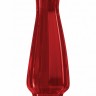 Красный анальный стимулятор Bottom Line 6  Model 3 Acrylic Red - 15,5 см.