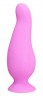 Розовая анальная пробка PLAY CANDI BIG TIME BIG PINK - 14,5 см.