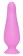 Розовая анальная пробка PLAY CANDI BIG TIME BIG PINK - 14,5 см.