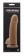 Кофейный гладкий фаллоимитатор на присоске с мошонкой Smooth 5 Inch Dildo - 17 см.