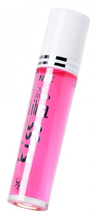 Блеск для губ GLOSS VIBE Tutti-frutti с фруктовым ароматом и эффектом вибрации - 6 гр.