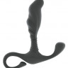 Серый анальный массажер простаты Prostate Massager No.27 - 12,5 см.