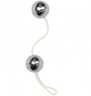 Серебристые вагинальные шарики LITTLE FRISKY LOVE BALLS SILVER