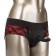 Трусики с доступом и съемной насадкой Crotchless Pegging Panty Set S/M