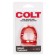 Красное эрекционное кольцо с подхватом COLT Snug Tugger