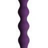 Фиолетовая анальная виброёлочка PETITE SENSATIONS PEARLS PURPLE - 16,9 см.